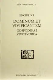 Naslovnica: Dominum et vivificantem. Gospodina i životvorca