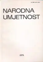 Naslovnica: Narodna umjetnost knjiga 16/1979