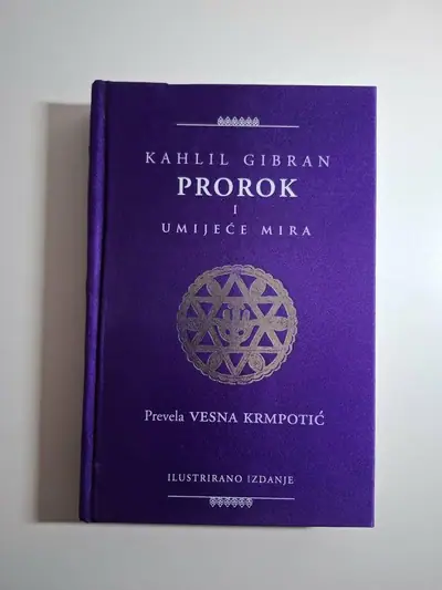 Naslovnica: Prorok i umijeće mira (Halil Džubran) luxe izdanje