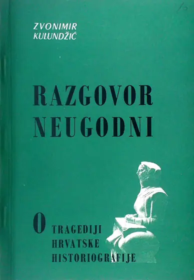 Naslovnica: RAZGOVOR NEUGODNI
