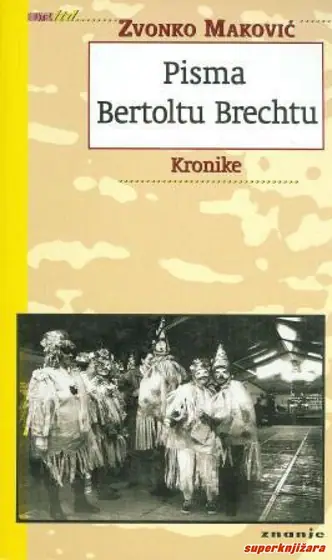 Naslovnica: PISMA BERTOLU BRECHTU - Kronike
