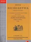 Naslovnica: Nova ricsoslovica iliricska (pretisak iz 1812)