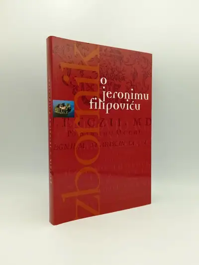 Naslovnica: Zbornik o Jeronimu Filipoviću