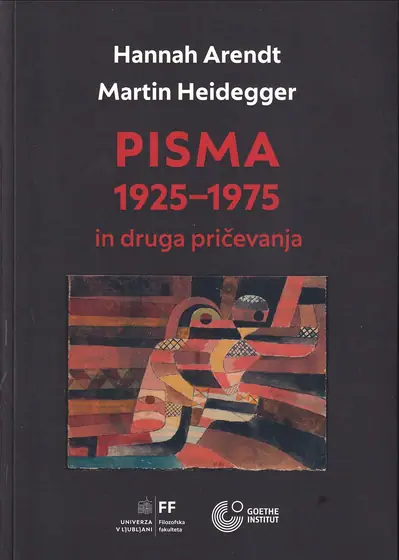 Naslovnica: Pisma 1925 – 1975 in druga pričevanja