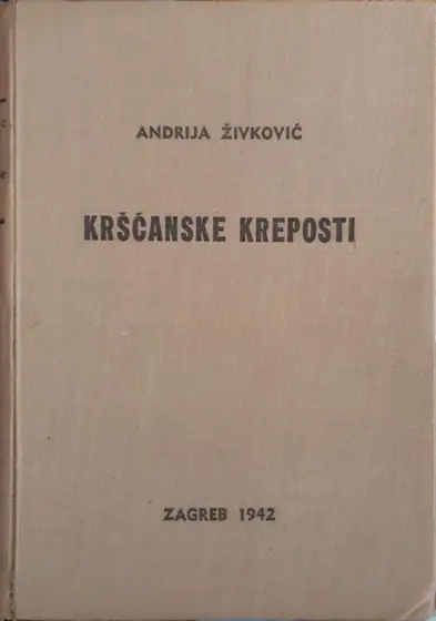 Naslovnica: Kršćanske kreposti
