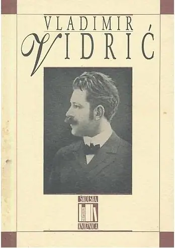 Naslovnica: Vladimir Vidrić