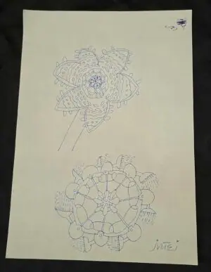 Naslovnica: Crtež 29×21 cm