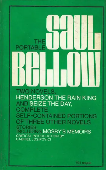 Naslovnica: Henderson the Rain King & Seize the Day