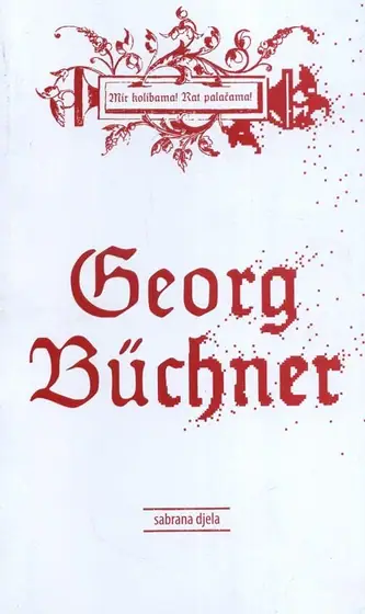 Naslovnica: Sabrana djela (Georg Buchner)