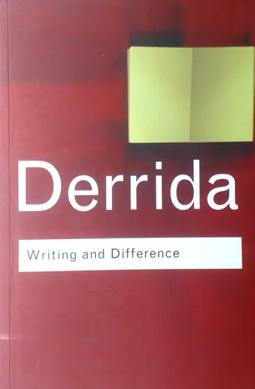 Naslovnica: Writing and Difference