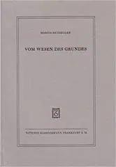 Naslovnica: Vom Wesen des Grundes