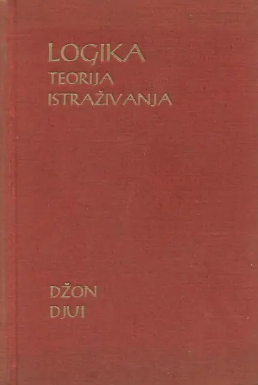 Naslovnica: Logika: Teorija istraživanja