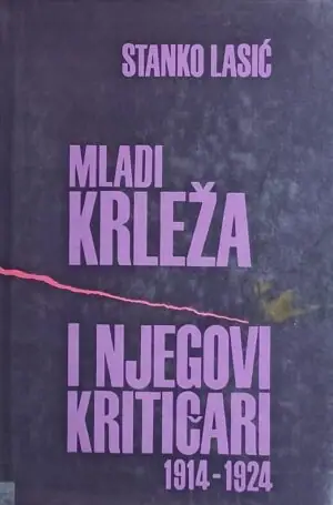 Naslovnica: Mladi Krleža i njegovi kritičari 1914-1924