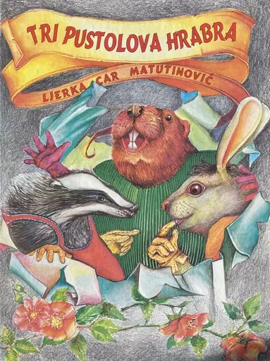 Naslovnica: Tri pustolova hrabra