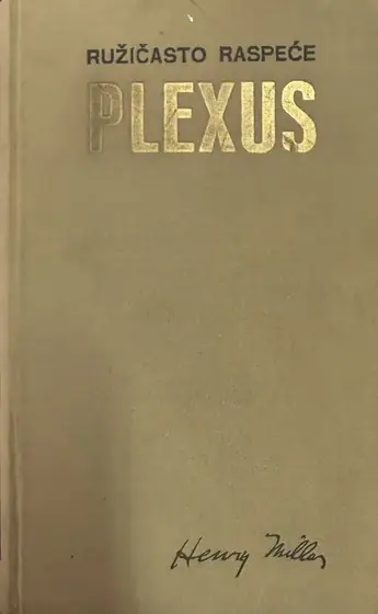 Naslovnica: PLEXUS - RUŽIČASTO RASPEĆE
