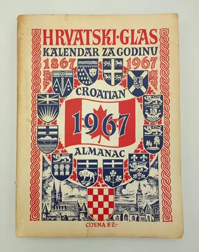 Naslovnica: Hrvatski glas 1967