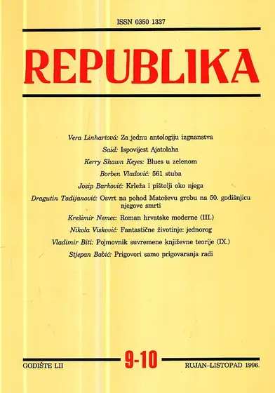 Naslovnica: Republika 9-10/1996