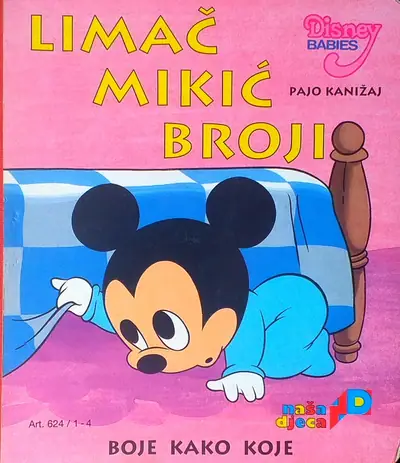 Naslovnica: LIMAČ MIKIĆ BROJI