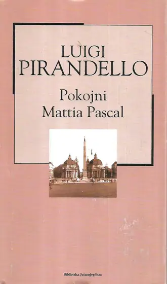 Naslovnica: Pokojni Mattia Pascal