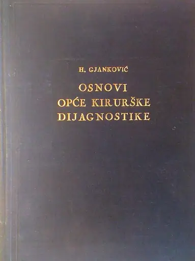 Naslovnica: OSNOVI OPĆE KIRURŠKE DIJAGNOSTIKE