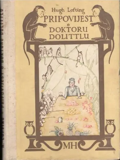 Naslovnica: Pripovijest o doktoru Dolittlu