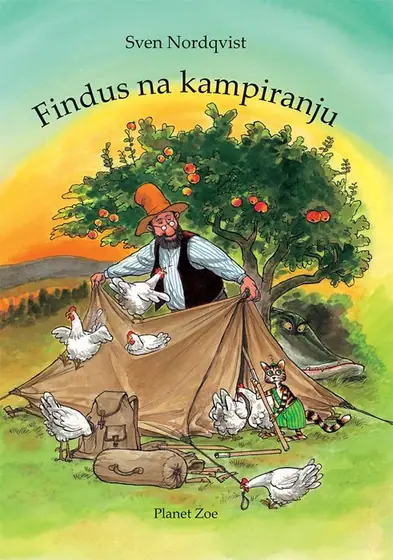 Naslovnica: Findus na kampiranju (serija Pettson i Findus)
