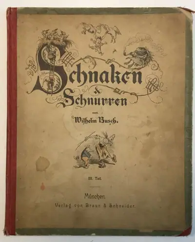 Naslovnica: Schnaken & Schnurren