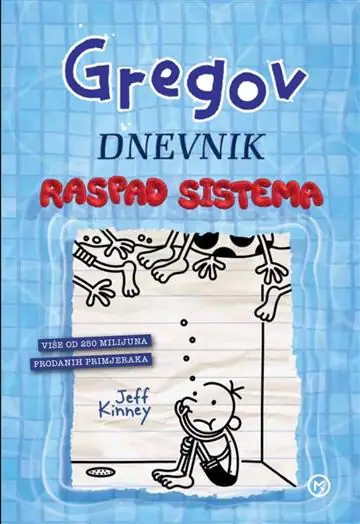 Naslovnica: Gregov dnevnik 15: Raspad sistema