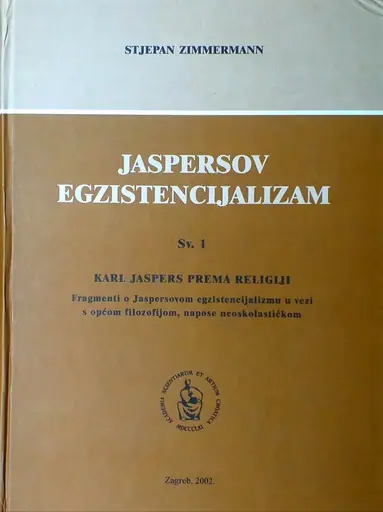 Naslovnica: Jaspersov egzistencijalizam