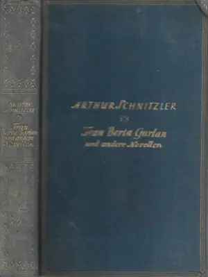 Naslovnica: Frau Berta Garlan und andere Novellen