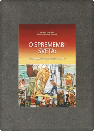 Naslovnica: O spremembi sveta: pomen Marxovih tez o Feuerbachu