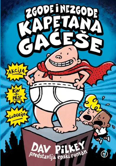 Naslovnica: Zgode i nezgode kapetana Gaćeše