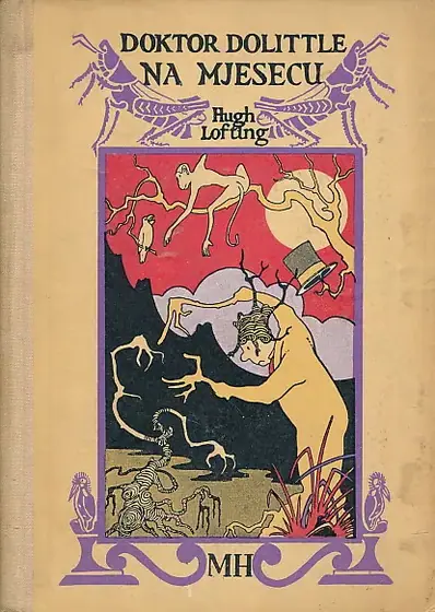 Naslovnica: Doktor Dolittle na Mjesecu