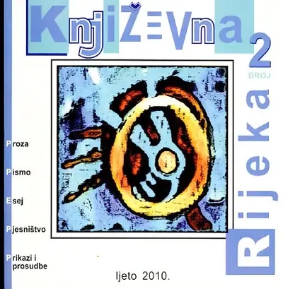 Naslovnica: Književna Rijeka 2/2010