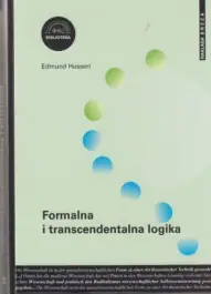 Naslovnica: Formalna i transcendentalna logika