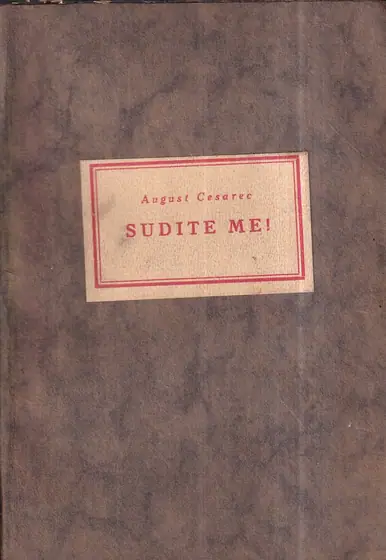 Naslovnica: Sudite me!