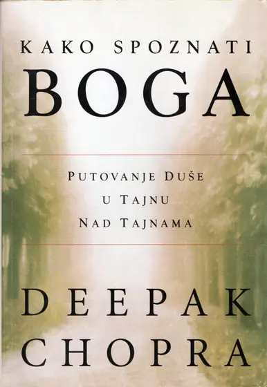Naslovnica: Kako spoznati Boga