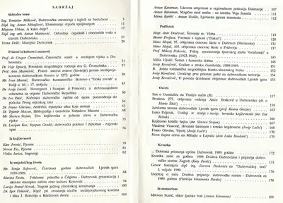 Naslovnica: Dubrovački horizonti 30/1990