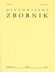 Naslovnica: Historijski zbornik LXV/2/2012