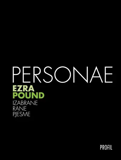 Naslovnica: Personae: izabrane rane pjesme
