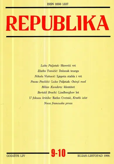 Naslovnica: Republika 9-10/1998