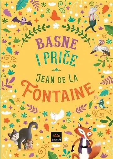 Naslovnica: Jean de La Fontaine: Basne i priče Jean de La Fontaine