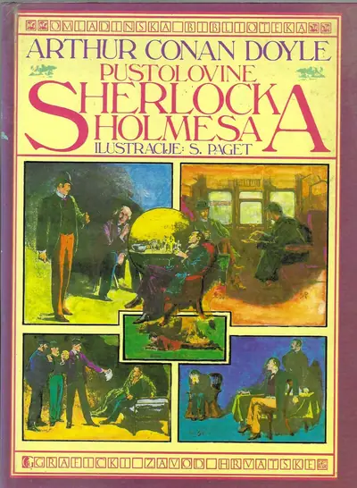 Naslovnica: Pustolovine Sherlocka Holmesa