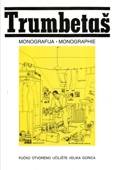 Naslovnica: Ur. Tonko Maroević: TRUMBETAŠ - MONOGRAFIJA