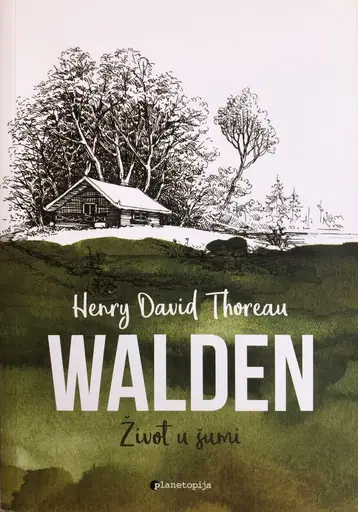 Naslovnica: Walden, život u šumi
