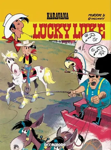 Naslovnica: Lucky Luke: Karavana, knjiga 40