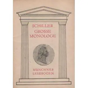 Naslovnica: Grosse Monologe