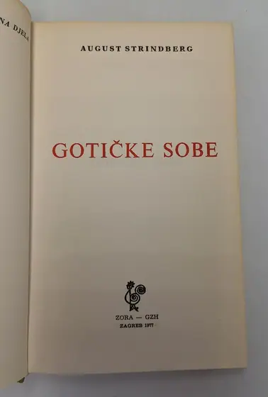 Naslovnica: Gotičke sobe