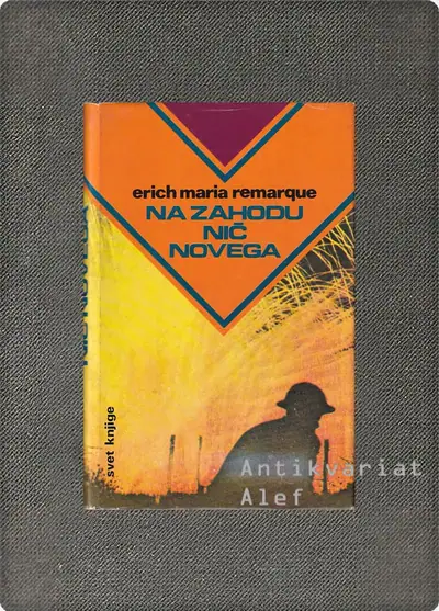 Naslovnica: Na Zahodu nič novega