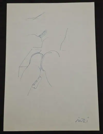 Naslovnica: Crtež 30×21 cm